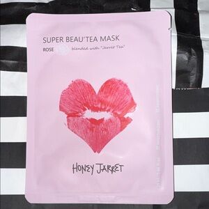 💋 Honey Jarret Tea & Rose Super Beau'Tea Mask - Pink